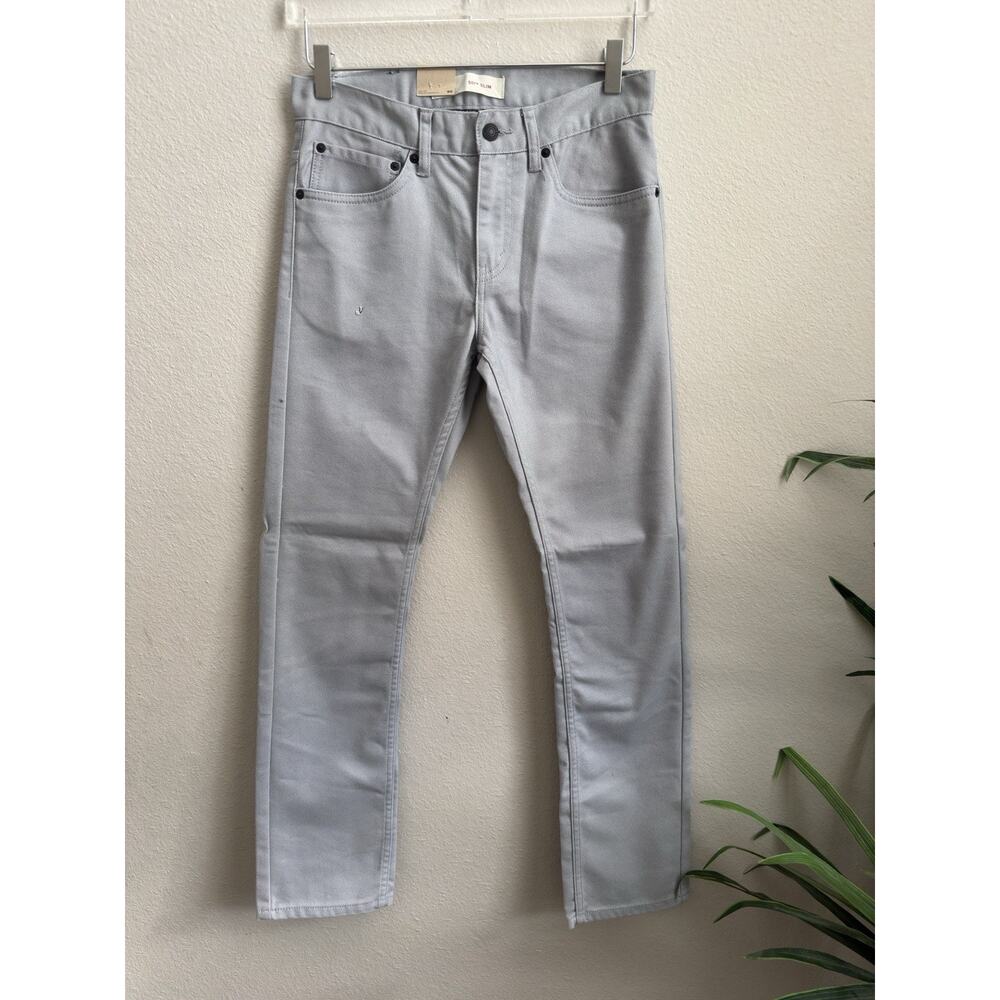 NWT Levi’s 511 Slim Straight Leg Light Gray Boys Size 16R 28x28